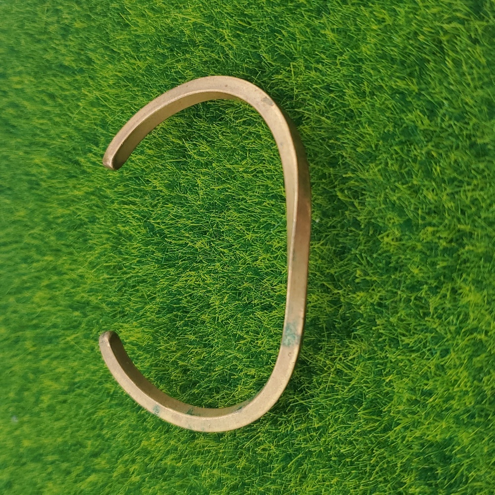 Antique Bronze Cuff Bracelet  History On Your Wrist! B3021
